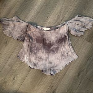 American Threads Off the Shoulder Top